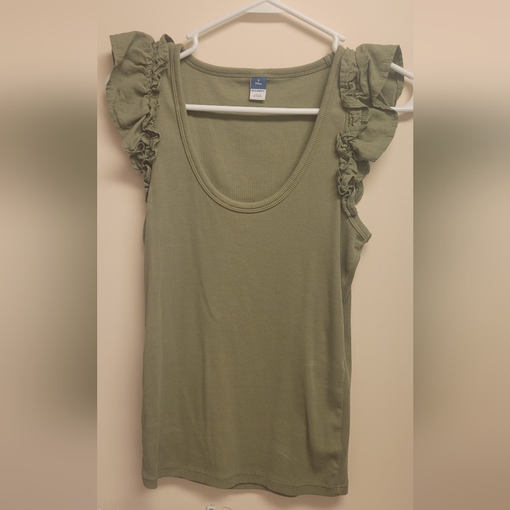 BUNDLE - Old Navy Ruffle Sleeve Tank Size Small Tall
